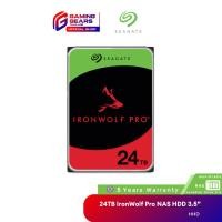 ราคา Seagate 24TB IronWolf Pro NAS HDD 3.5” 7200RPM C/512MB SATA 6Gb/s (ST24000NT002) (28626139159)