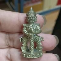 ราคา ท้าวเวสสุวรรณ หลวงปู่หมุน วัดป่าหนองหล่ม เนื้อทองเหลือง ขนาด 5 ซม. (22160743107)