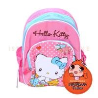 ราคา กระเป๋าเป้สะพายหลังกระเป๋านักเรียนเด็ก DL0412 Hello Kitty สีชมพู 12 นิ้ว (7581951148)