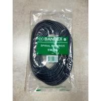 ราคา SW-6B (4-50มม) ความยาว 10M/Pack BANDEX (แบนเด็กส์) สายรัดพันสายไฟ Spiral Wrapping Band ไส้ไก่ (สีดำ) (52006322103)