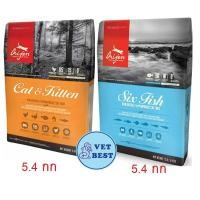 ราคา Orijen Cat (5.4 กก) โอริเจน อาหารแมวโตและลูกแมว เกรด Super Premium 6 ดาว (5454577344)
