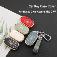 ราคา 【ขายดี สไตล์】เคสกุญแจรถยนต์ TPU 4 ปุ่ม อุปกรณ์เสริม สําหรับ Honda Civic Accord HR-V CR-V CRV 2022 2023 Penutup Sarung Kunci (23728122680)
