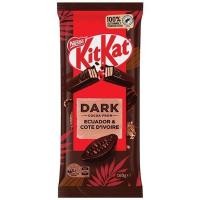 ราคา คิทแคทดาร์กช็อกโกแลต 160กรัม Kitkat Dark Chocolate 160g. [หมายเลขบาร์โค้ด 9300605152151] (47662744143)