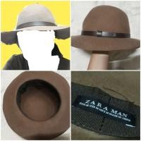 ราคา Zara brown hat หมวกสีน้ำตาล (24727581982)