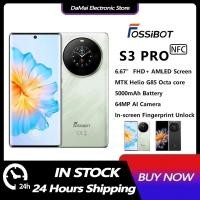 ราคา Fossibot S3 PRO สมาร์ทโฟน Android 14 6.67 "จอแสดงผล AMOLED Helio G85 6GB RAM + 128GB ROM โทรศัพท์มือถือ 64MP กล้องหลัก NFC โทรศัพท์มือถือ (26931445287)