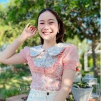 ราคา ALITTA CARESS AC811 เสื้อลายลูกไม้ ผ้าฉลุลูกไม้ น่ารักมาก งานตัดเย็บคุณภาพดี เกรดห้าง ใส่แล้วน่ารัก (24929181257)