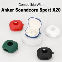 ราคา สําหรับ Anker Soundcore Sport X20 ล้างทําความสะอาดได้ป้องกันฝุ่นปลอกหูฟังกันลื่นเคสป้องกัน (27816740652)