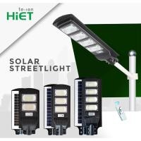 ราคา HIET LED Solar Street light ไฟถนนโซลาร์เซลล์พร้อมขาตั้ง 100w 150w 200w 250w ประหยัดพลังงาน (20386015127)