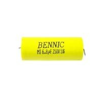 ราคา BENNIC (สีเหลือง) C 6.8 UF 250VDC MET YELLOW c ใส่ลำโพง cเสียงแหลม คาปา เสียงแหลม ลำโพง C เสียงแหลม คอนเดนเซอร์ (42420736702)