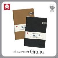 ราคา HAI TIEN GRAND สมุดปกหนังพรีเมี่ยม 5 ปุ่มแม่เหล็ก 9936 - ขนาด 135x195 มม. ขนาด: 80gsm, 200 ล้าน HAI TIEN (42681441461)