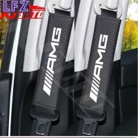 ราคา ปลอกหนังหุ้มเข็มขัดนิรภัยรถยนต์ สําหรับ Mercedes Benz AMG Benz A B C E S Class AMG E200 W210 W203 W124 W204 W211 W123 W2 (55912558191)