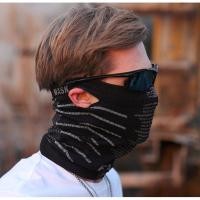 ราคา FACEMASK ผ้าคลุมหน้ากันลม กันฝุ่น กันแดด ระบายอากาศได้ดี (2104777774)