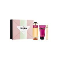 ราคา Prada candy spring 25 GIFT SET EDP 80 ml + BL 50 + EDP 10 ml (41777050475)