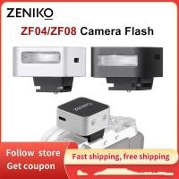 ราคา ZENIKO แฟลชกล้อง ZF04 ZF08 Retro Mini Digital Flash พร้อม Hot Shoe เติมแสงสําหรับ Sony ZVE10 A7M4 (56603839968)