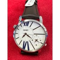 ราคา ORIENT Quartz ตัวเรือนสแตนเลส นาฬิกาผู้ชาย มือสองของแท้ (18782758363)