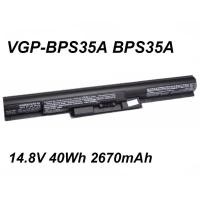 ราคา VGP-BPS35A BPS35A 14.8V 2670mAh 40Wh แบตเตอรี่แล็ปท็อปสําหรับ SONY VAIO Fit 14E 15E Series SVF1521A2E SVF15217SC SVF14215SC SVF1415SC (49112168280)