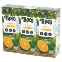ราคา [สินค้าส่งด่วน] ทิปโก้น้ำส้มโชกุน100% 200มล.X3 TIPCO SHOGUN ORANGE JUICE100% 200MLX3. (49408894554)