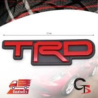 ราคา Logo โลโก้ติดหน้า โลโก้กระจังหน้า ยาว 12 cm "TRD" สีดำ+แดง สำหรับ Toyota Vigo, Revo, Rocco, Corolla ปี 2020-2021 (3557516432)