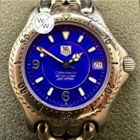 ราคา TAG Heuer ก้างปลา King size 38 mm Automatic Chronometer have box & card warranty WG5116 (24638794217)