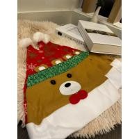 ราคา Christmas หมวกซานต้าครอส หมวกคริสมาสลายหมีล้อมด้วยหิมะ สีแดงตัดขาว (22585137592)