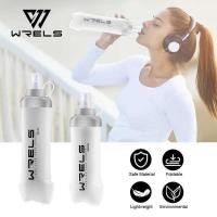 ราคา C WRELS Water Bottle TPU Folding Soft Flask Bpa-Free Collapsible Water Bottle For Vest Pack Running (56451970633)