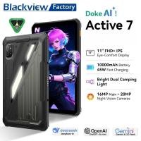 ราคา Blackview Active 7 แท็บเล็ตที่ทนทาน 11 นิ้ว FHD แท็บเล็ต 6GB RAM + 128GB ROM 10000mAh สมาร์ทโฟน Pad PC Android 15 NFC (56710609105)