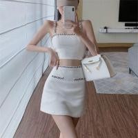 ราคา ใหม่สาวร้อนสลิงแฟชั่นสตรีหลอดด้านบนเอวสูงครึ่งความยาวกระโปรงสะโพกสูท (16095799748)