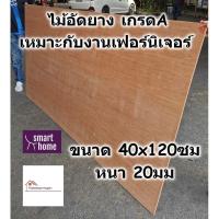 ราคา ไม้อัดยาง เกรดA ขนาด 40x120ซม หนา 20มม - ไม้อัด อัดยาง สำหรับงานเฟอร์นิเจอร์ (7658601162)