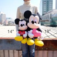 ราคา ตุ๊กตา Mickey Mouse มิกกี้เม้าส์ ท่านั่ง ถือหัวใจ Love 14/18นิ้ว มิกกี้ มิกกี้เม้า Valentin วาเลนไทน์ ของขวัญวาเลนไทน์ (8110636406)