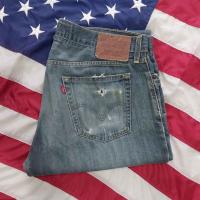 ราคา ลีวาย 527 Low Bootcut 34x32 กระดุมโดนัท ขาม้า ผ้าด้าน Made in Mexico (27729692144)