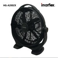 ราคา IMARFLEX พัดลมอุตสาหกรรม ชนิดตั้งโต๊ะ ขนาด 20 นิ้ว สีดำ 5 ใบพัด รุ่น HG-A2002 / HG-A2002X (14043753636)