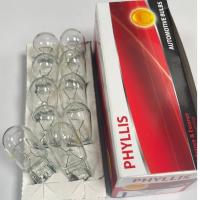 ราคา หลอดไฟเลี้ยว ไฟถอย T20 1ไส้ 12.v แบบเสียบ 2v 21W PHYLLIS WEDGE 12v 21W PHYLLIS รับประกันสินค้าคุณภาพดี ( 10หลอด ) (19645538579)