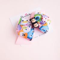 ราคา Handmade 4.5 นิ้ว Tsum Tsum Mickey น่ารักโบว์ผมเด็กผู้หญิงกิ๊บติดผม Headwear อุปกรณ์เสริม Klip Rambut (46405663690)