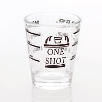 ราคา แก้วดีลิซิโอ้ One shot สเกลสีดำ ถ้วยตวงแก้วก้นหนาเอสเพรสโซ่หนา/ถ้วยออนซ์แก้ว (15693990078)
