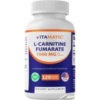 ราคา Vitamatic L-Carnitine Fumarate 1000 มก. - 120 แคปซูลผัก (47513037840)
