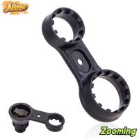ราคา ZOOMING วงเล็บประแจเครื่องมือ,พลาสติกสีดําด้านล่างประแจ, Double Ended ถอดประแจสําหรับ SR Suntour XCR/XCT/XCM/RST MTB ด้านหน้าส้อม (52663012413)