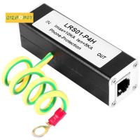ราคา [dizhong2]Telephone Fax Surge Protector Thunder Arrestor RJ11 Kl01-P4H สีดํา RJ11 ADSL (46562760510)