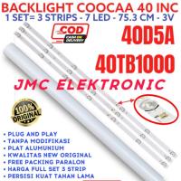 ราคา COOCAA 40 นิ้ว LED TV BACKLIGHT 40D5A 40TB1000 KOKA COCA ไฟ LED 40 IN 7K 3V (53159050456)