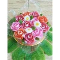 ราคา มาวาร์ แม่พิมพ์ซิลิโคนดอกกุหลาบ / แม่พิมพ์พุดดิ้งดอกกุหลาบ (41655715381)