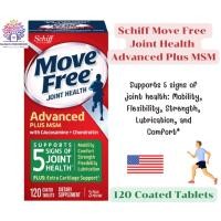 ราคา Schiff Move Free Joint Health Advanced Plus MSM ขนาด 120 เม็ด (21481916321)