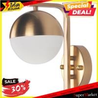 ราคา ยอดนิยม!! ไฟกิ่งใน CARINI 5001-1W GB สีขาว/ทอง 1 หัว ไฟกิ่งภายใน INDOOR WALL SCONCE CARINI 5001-1W GB WHITE/GOLD (9020329910)
