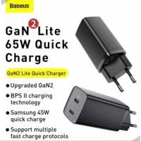 ราคา Baseus Gan2 Lite Quick Charger QC 2 พอร์ต USB Type C Fast Charge PD 65W สมาร์ทโฟนอะแดปเตอร์แล็ปท็อป (21287675607)