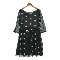 ราคา Moschino Buti BOUTIQUE Que Dress Dot Women black White Direct from Japan Secondhand (47860875753)