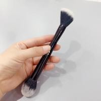 ราคา Kvd Double-Ended Beveled Blush Brush Contour Contour Contour Brush แปรงอายแชโดว์ Silhouette Brush Face Brush แปรงแต่งหน้าผมไฟเบอร์ (42568565394)