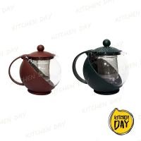 ราคา (2 ไซส์/2 สี) กาชงชาพร้อมที่กรองใบชา กาน้ำชา กาน้ำร้อน กาน้ำมีไส้กรอง กาชงชาพร้อมที่กรองชา (920723282)
