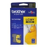 ราคา [โค้ด INCMIC15 ลด15%]ตลับหมึก Brother LC38Y สีเหลือง (7542225098)