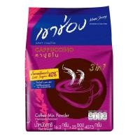 ราคา เขาช่อง คาปูชิโน่ กาแฟปรุงสำเร็จชนิดผง สูตรน้ำตาลน้อยกว่า 40% 16.3 กรัม x 25 ซอง (15449366109)