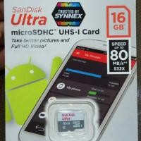 ราคา Memory card 16GB SANDISK ของแท้ (1251302956)