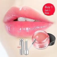 ราคา ลิปออย ลิปกลอส ซื้อ 1 แถม 2 ฟรี Lip Mask ลิปสติก Moisturizing Moisturizing Exfoliating Dead Skin Fade Lip Lines Lip Color Care Lip Oil หญิง (57213137251)