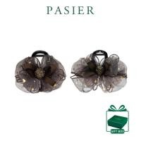 ราคา PASIER กิ๊บติดผมดอกไม้กลิตเตอร์สีทอง ทรงสามเหลี่ยมกาแฟ งานฝีมือผ้าแก้วสีทอง เครื่องประดับผมหลายขนาดโรแมนติกหรูหรา FB3008 (44659170128)